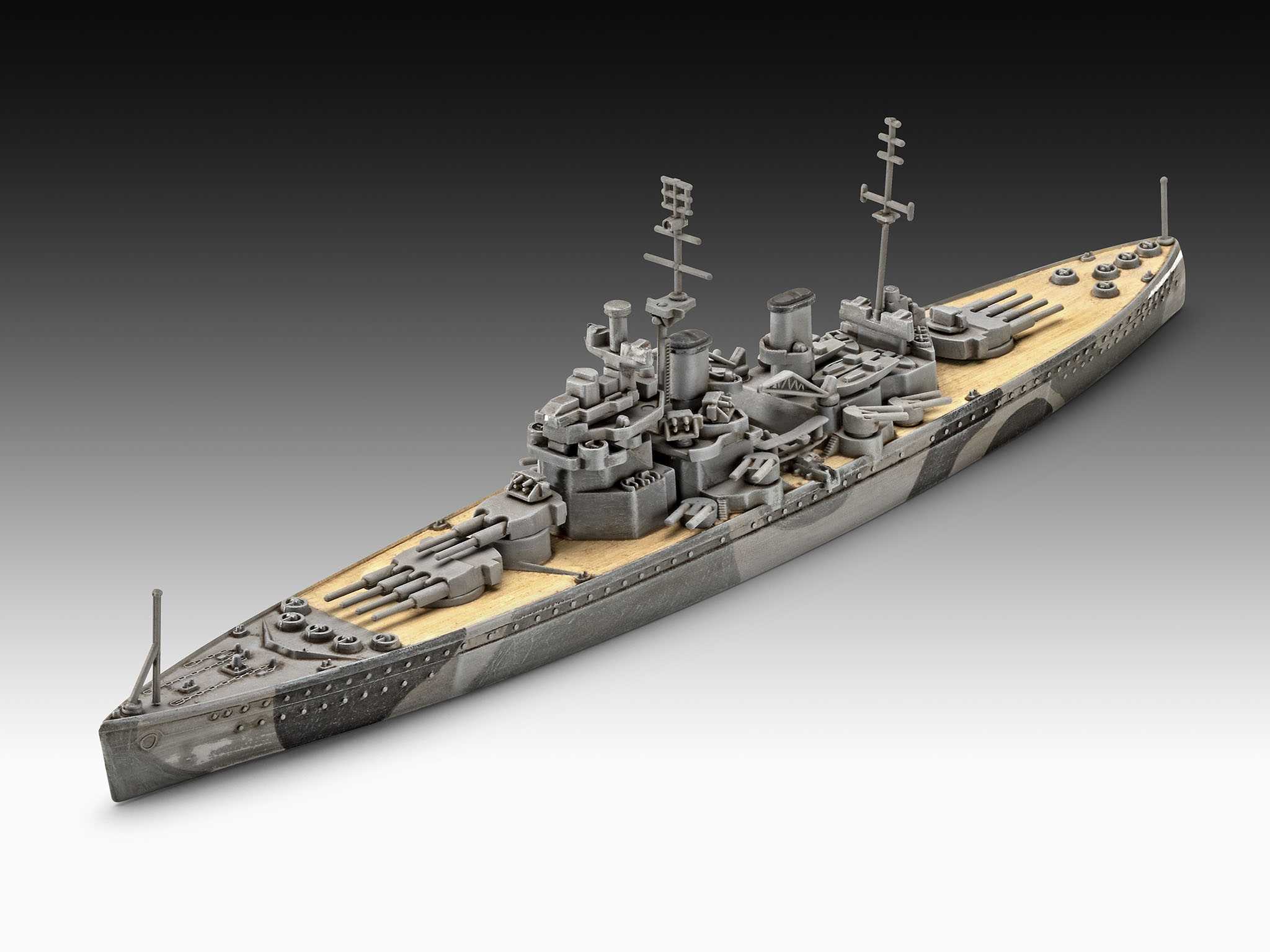 ModelSet loď 65182 - Battleship HMS Duke of York (1:1200)
