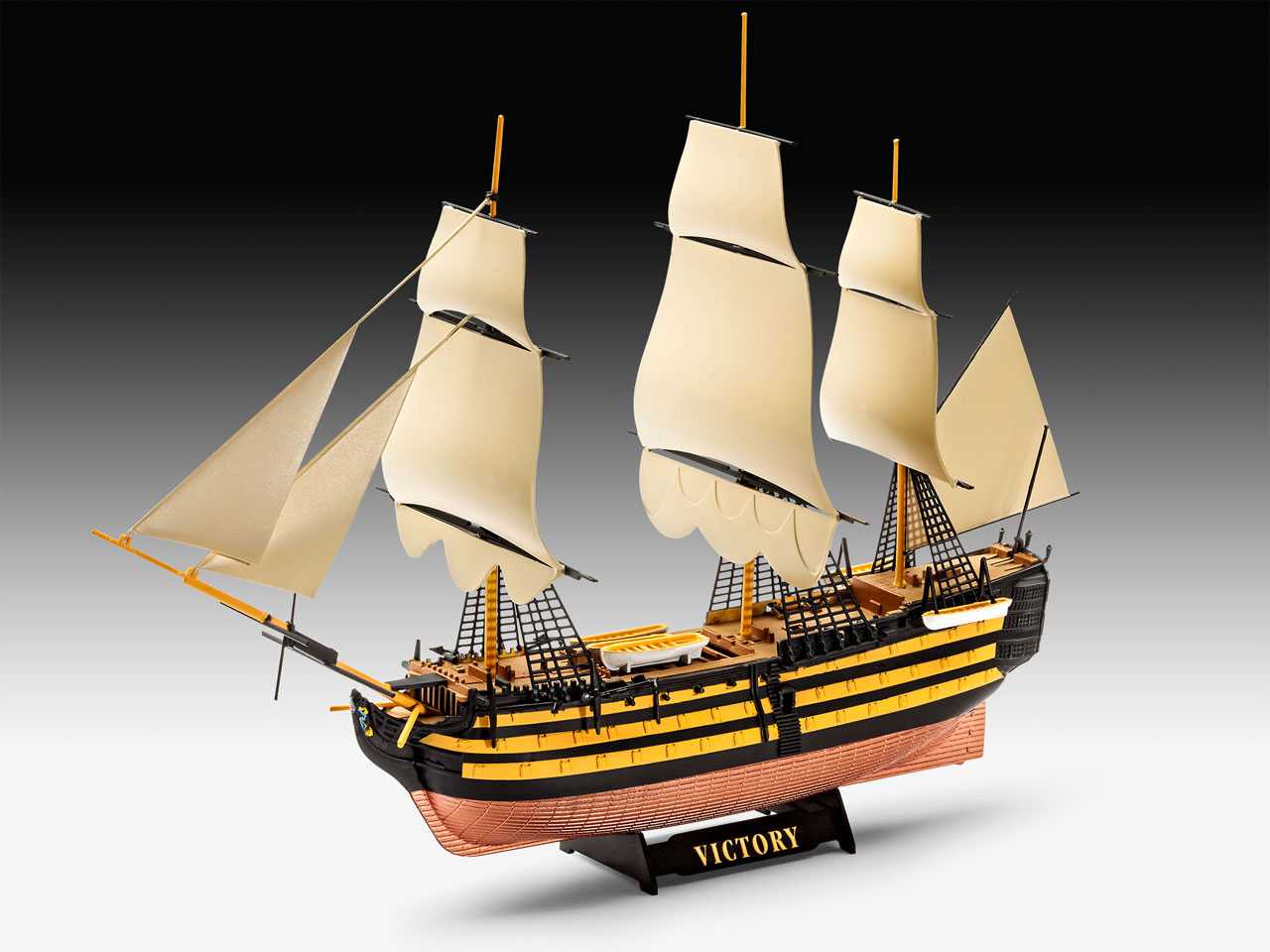 ModelSet loď 65819 - HMS Victory (1:450)