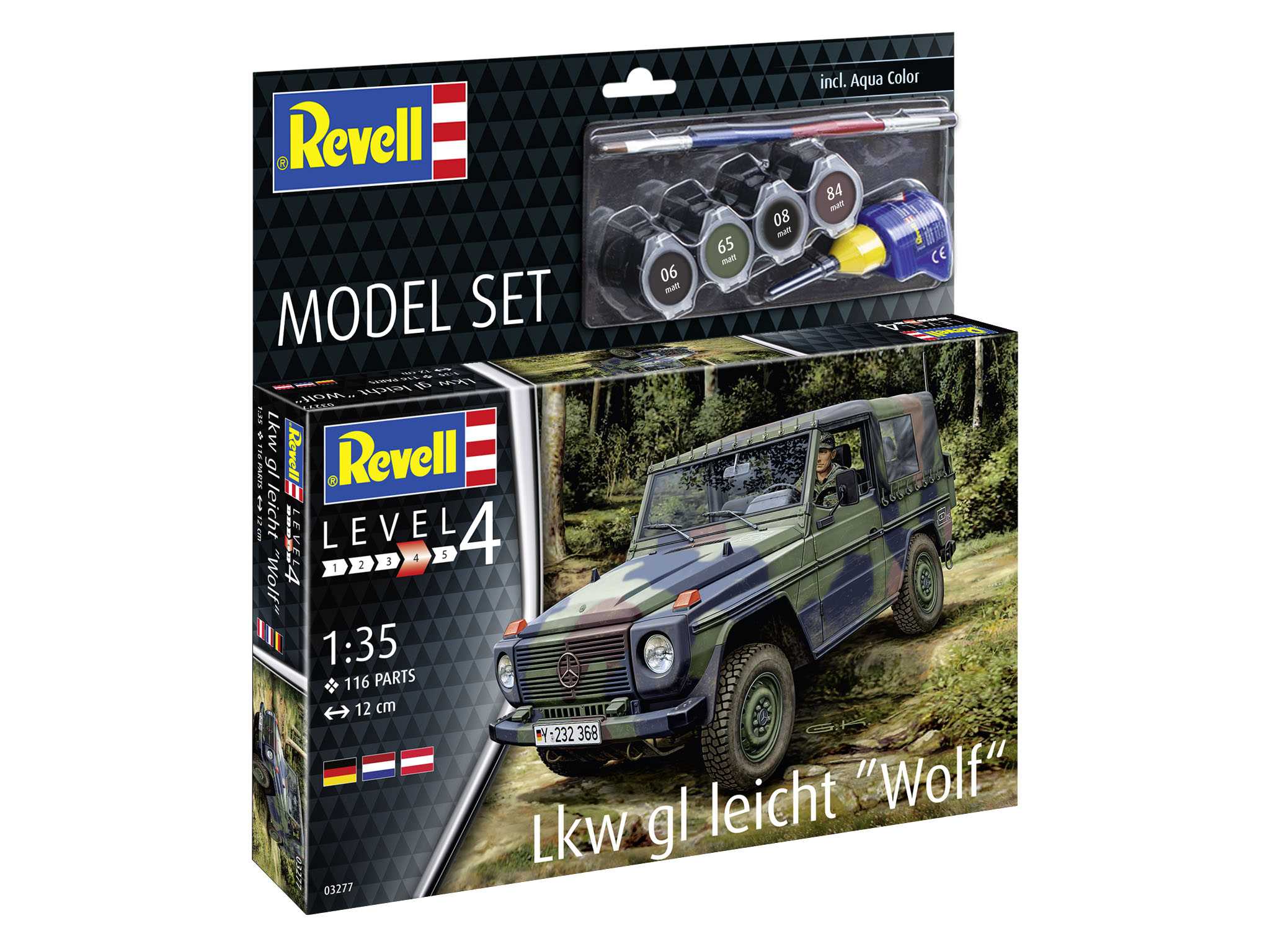 ModelSet military 63277 - Lkw gl leicht "Wolf" (1:35)