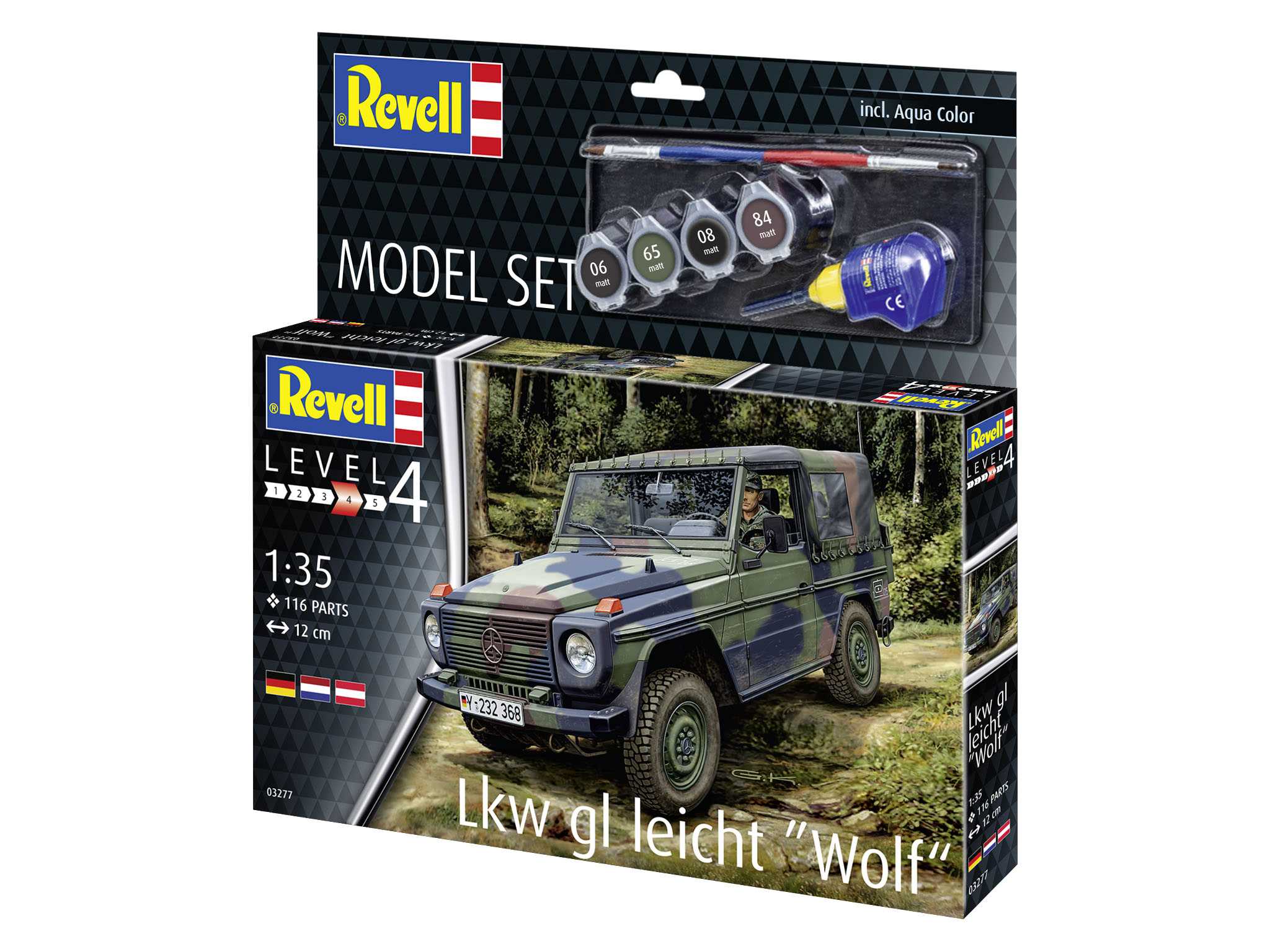 ModelSet military 63277 - Lkw gl leicht "Wolf" (1:35)