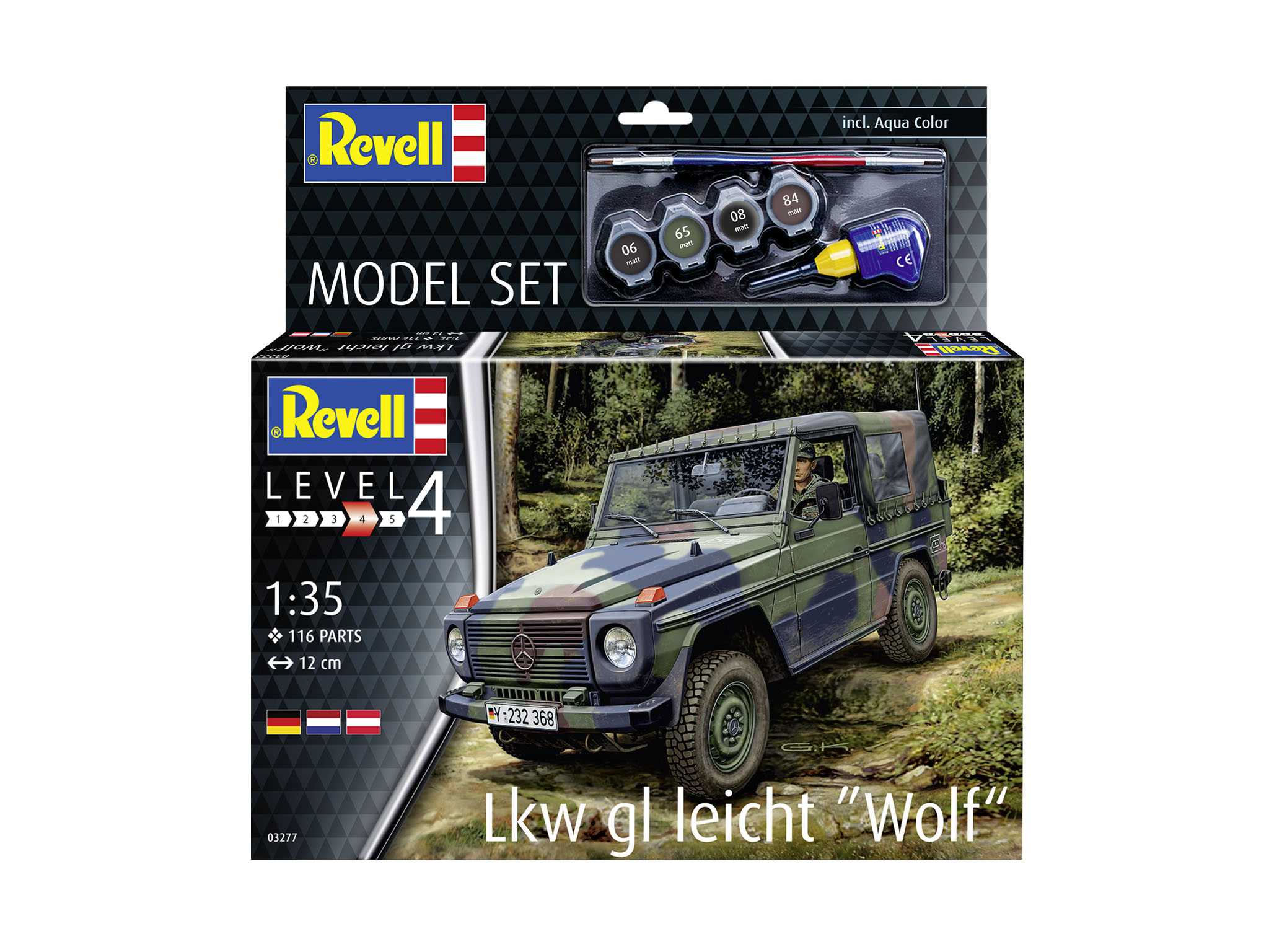 ModelSet military 63277 - Lkw gl leicht "Wolf" (1:35)