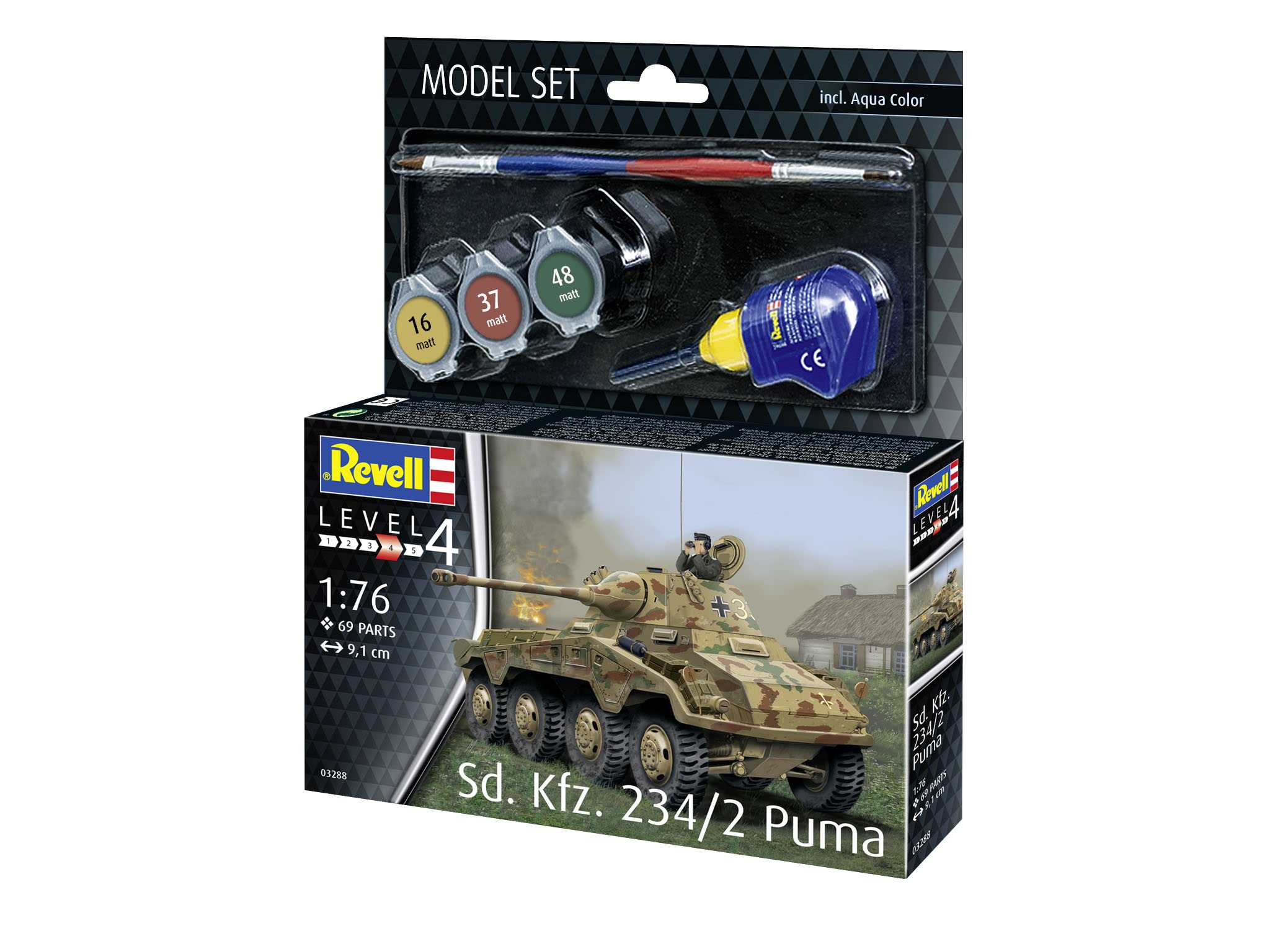 ModelSet military 63288 - Sd.Kfz. 234/2 Puma (1:76)