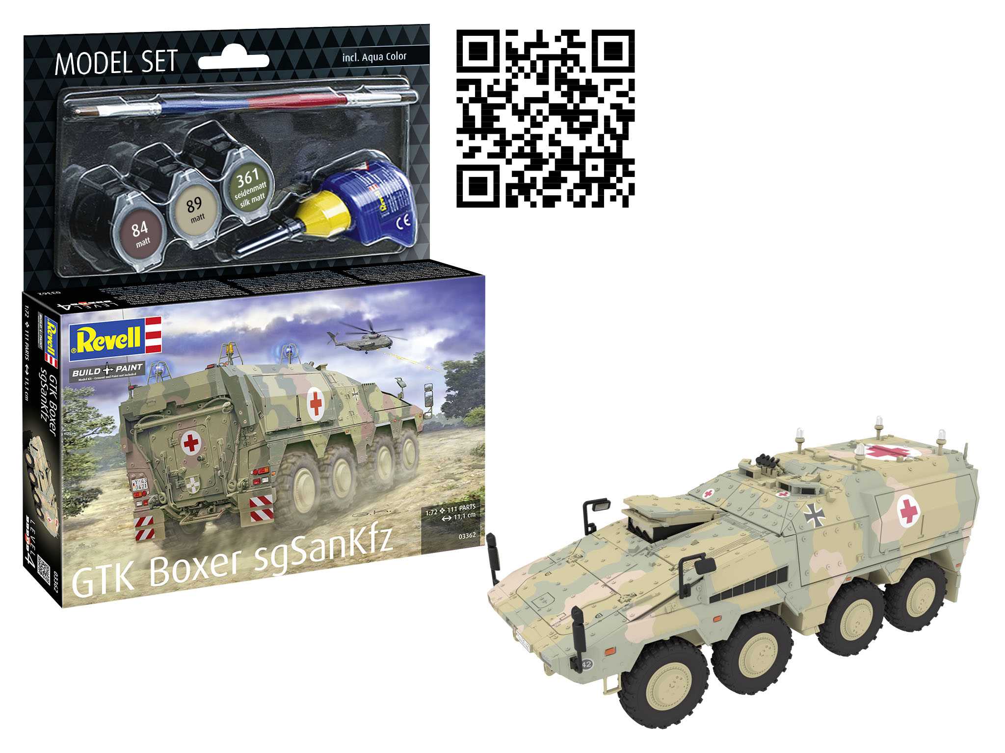 ModelSet military 63362 - GTK Boxer sgSANKfz (1:72)