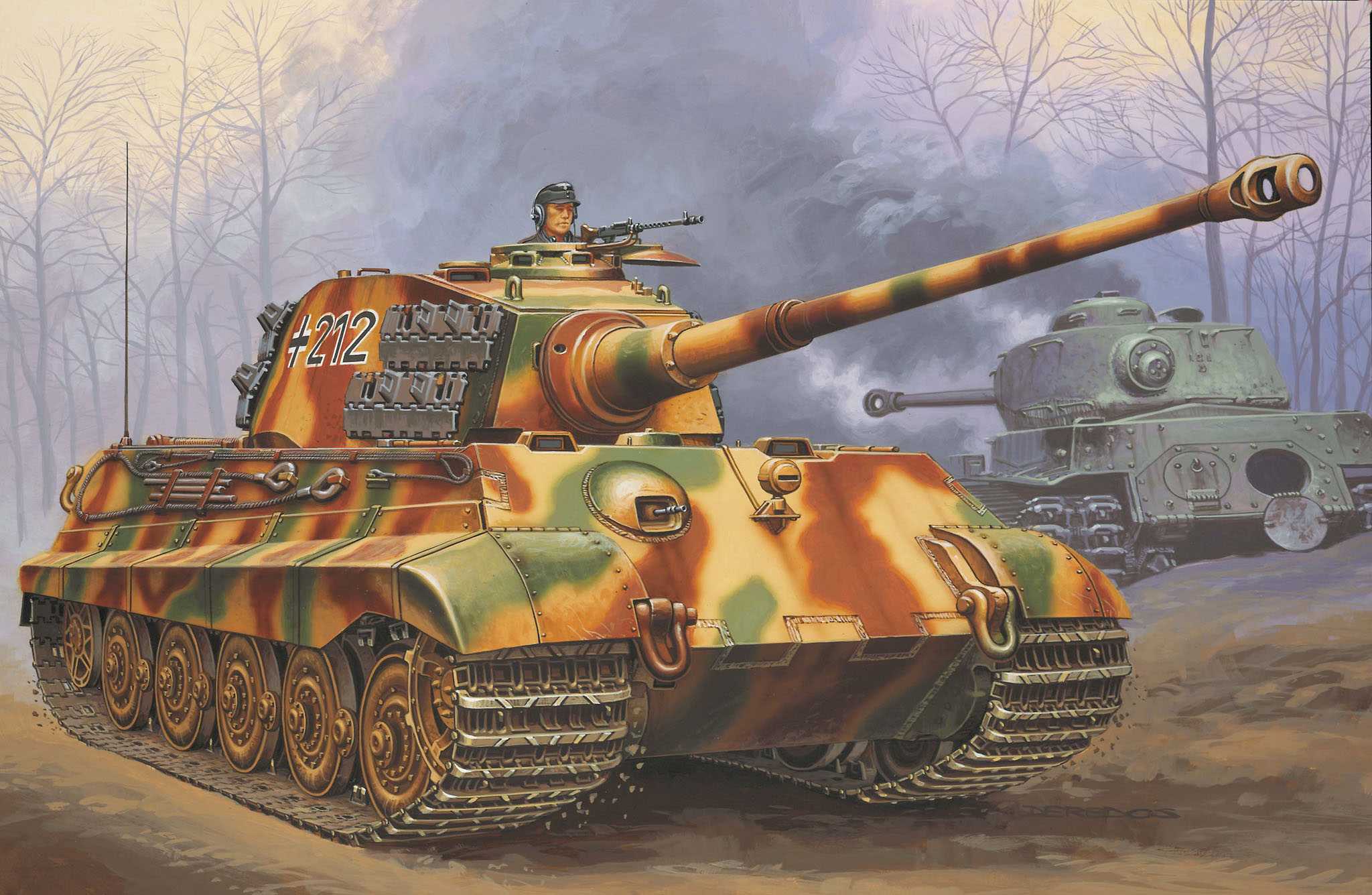 ModelSet tank 63129 - Tiger II Ausf. B (1:72)
