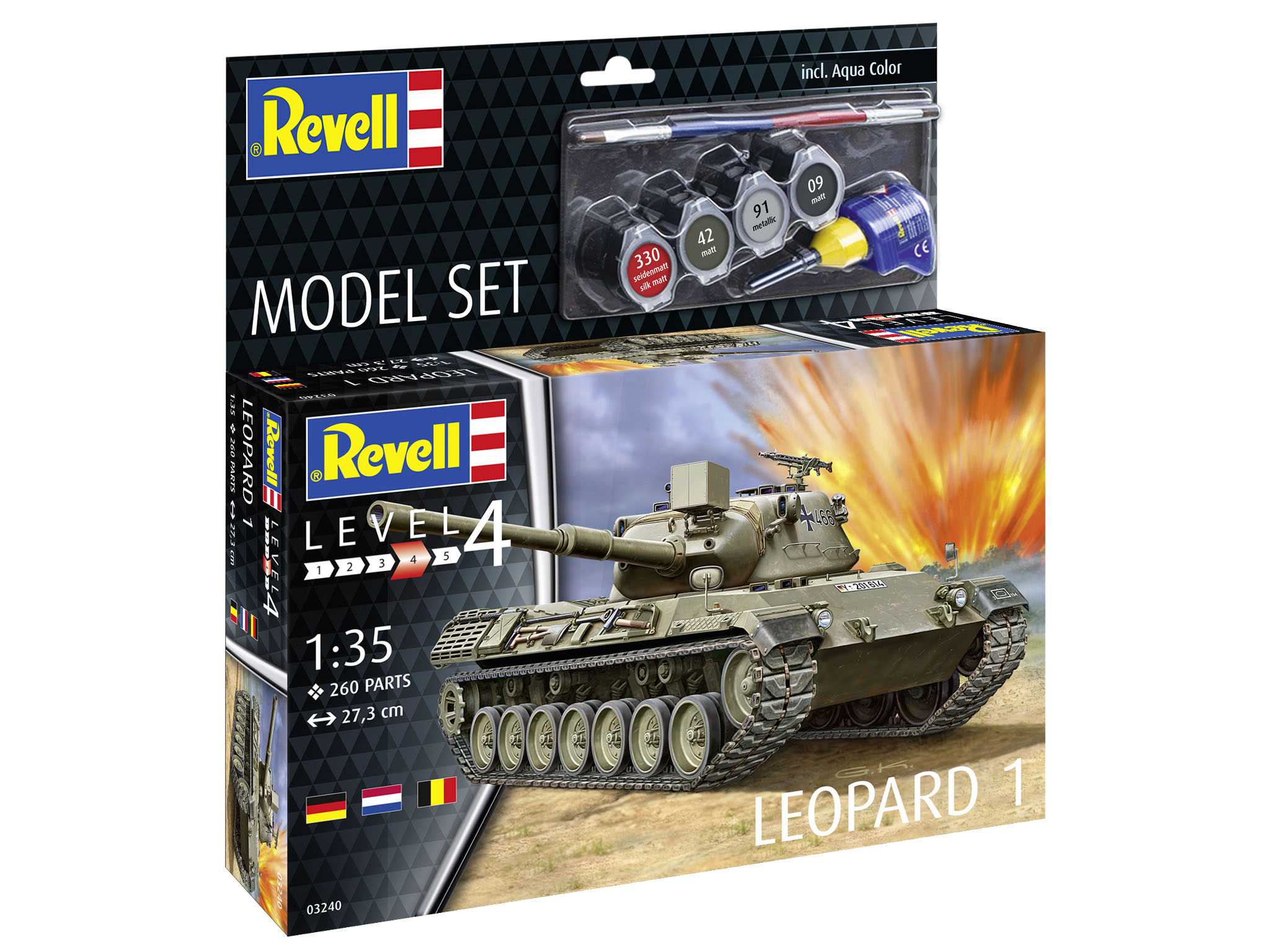 ModelSet tank 63240 - Leopard 1 (1:35)