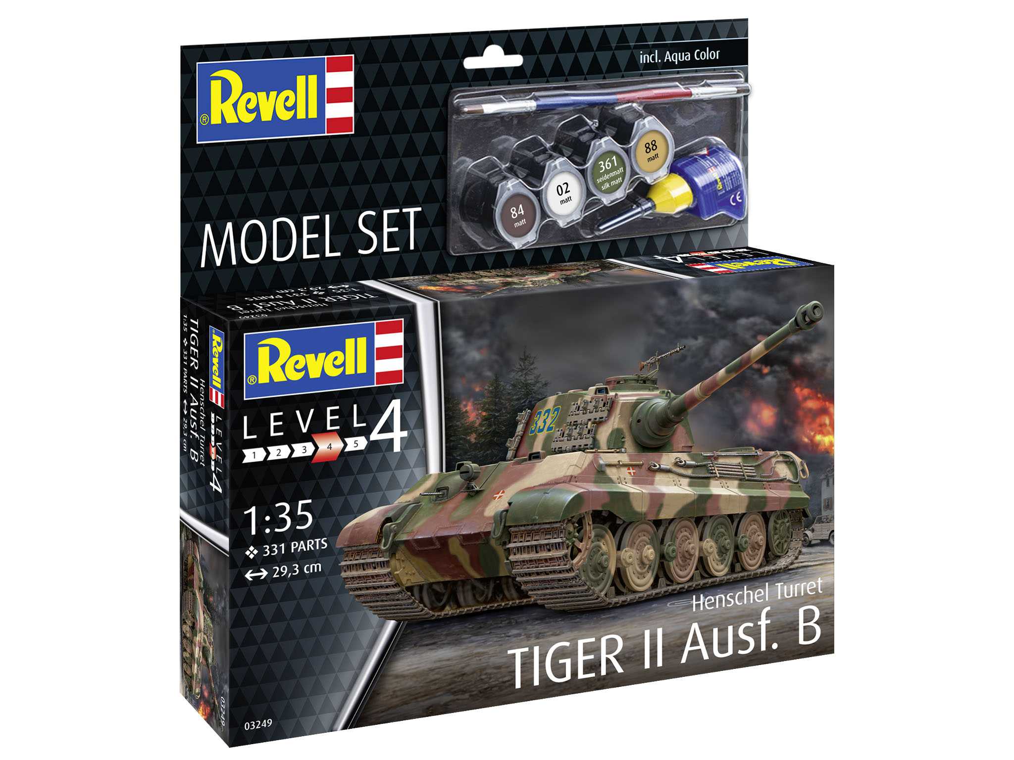 ModelSet tank 63249 - Tiger II Ausf. B (1:35)