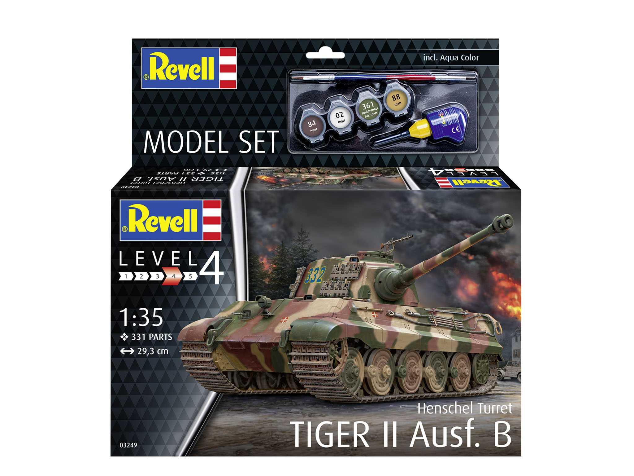 ModelSet tank 63249 - Tiger II Ausf. B (1:35)