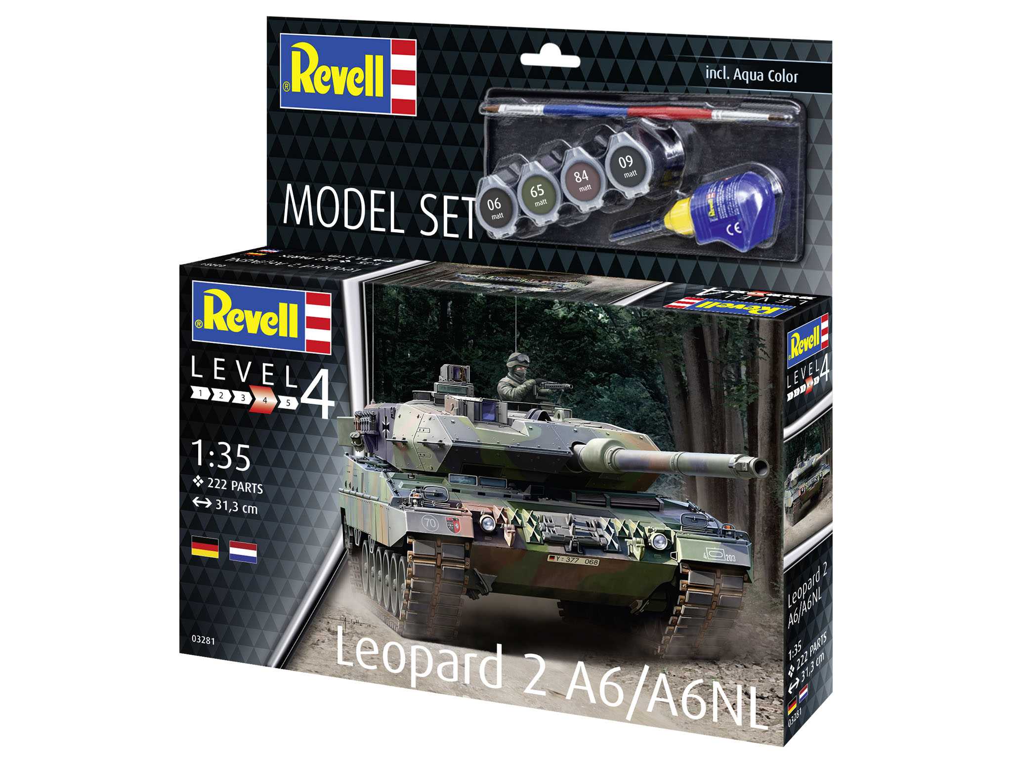 ModelSet tank 63281 - Leopard 2 A6/A6NL (1:35)