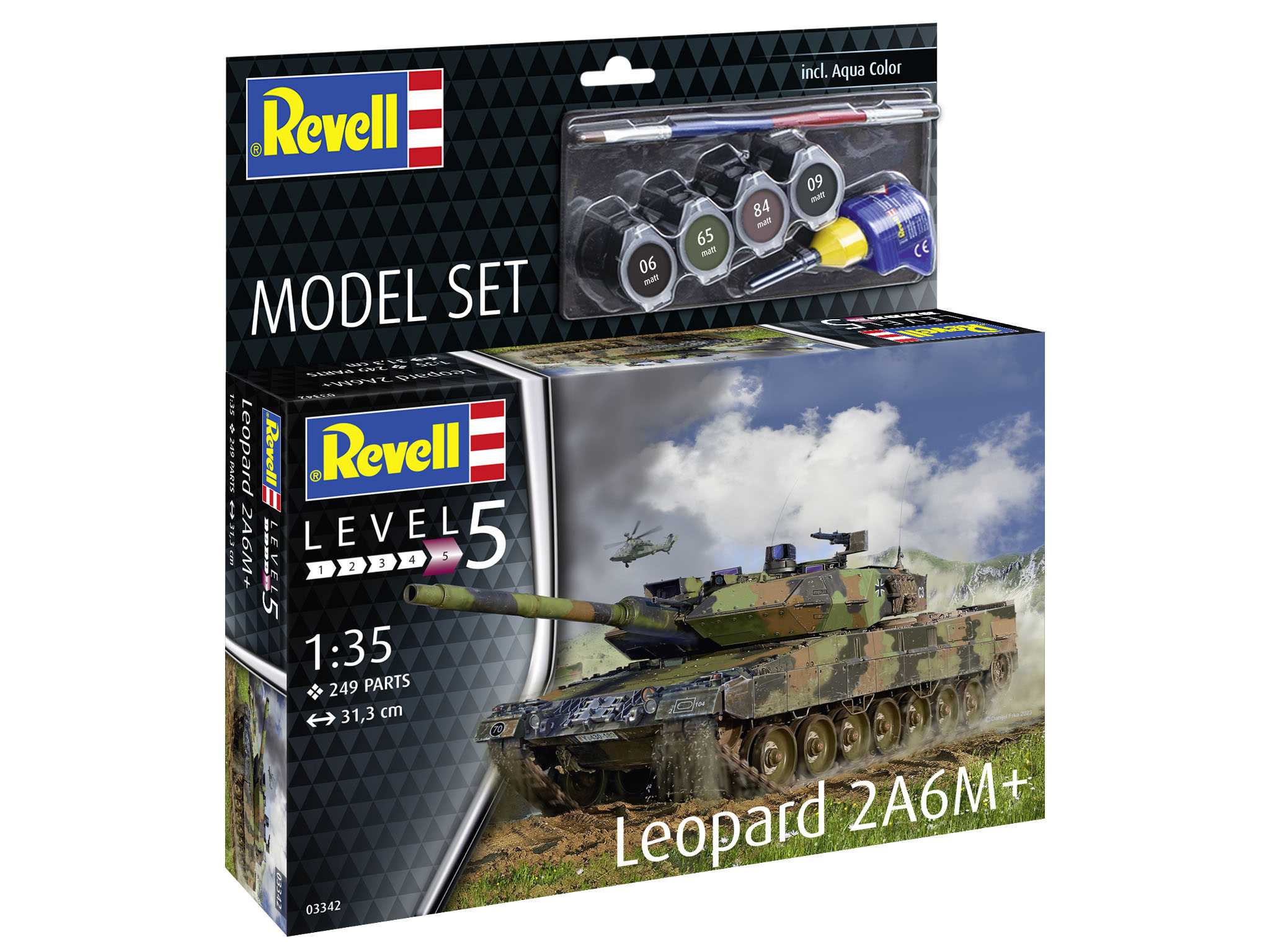 ModelSet tank 63342 - Leopard 2 A6M+ (1:35)
