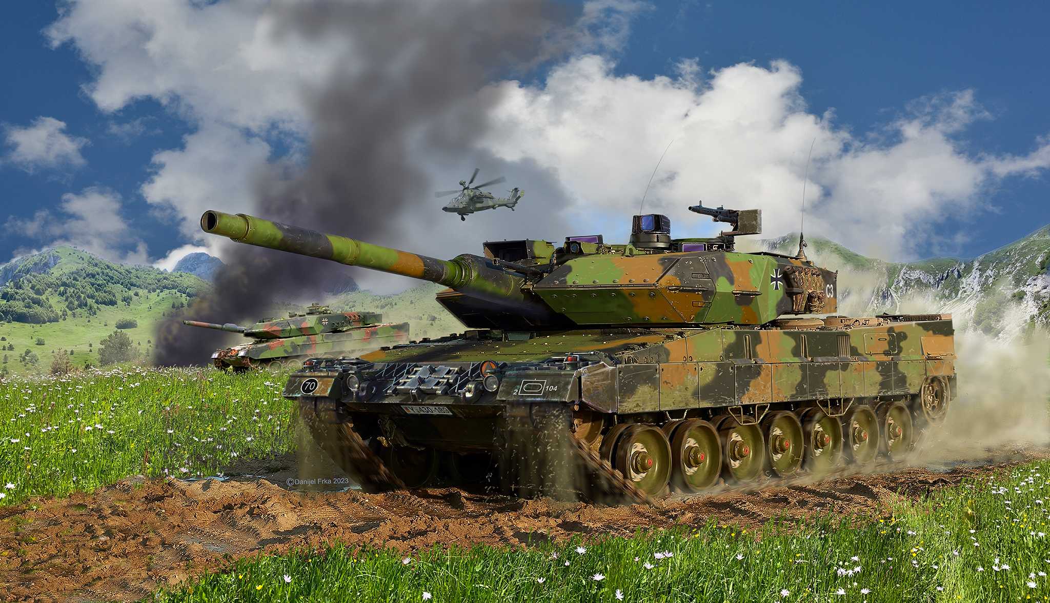 ModelSet tank 63342 - Leopard 2 A6M+ (1:35)