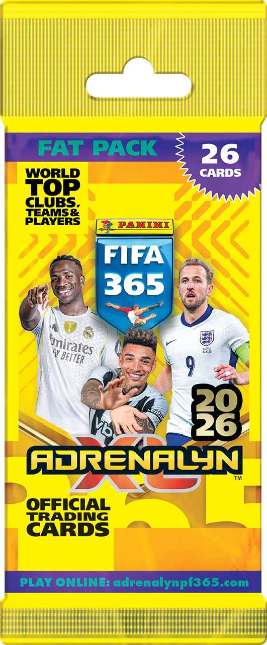 PANINI FIFA 365 2025/2026 - ADRENALYN karty - FATPACK