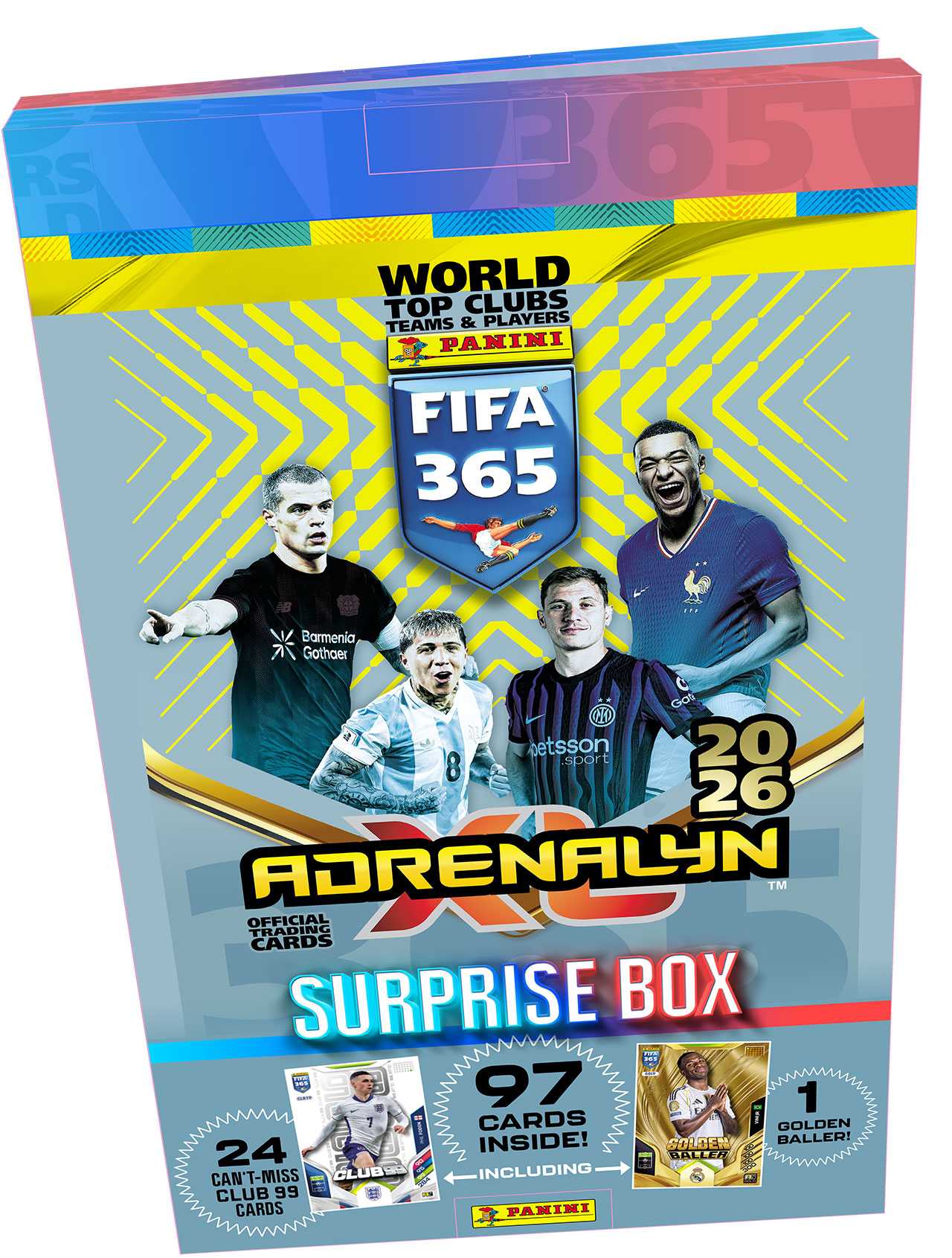 PANINI FIFA 365 2025/2026 - ADRENALYN karty - adventní kalendář