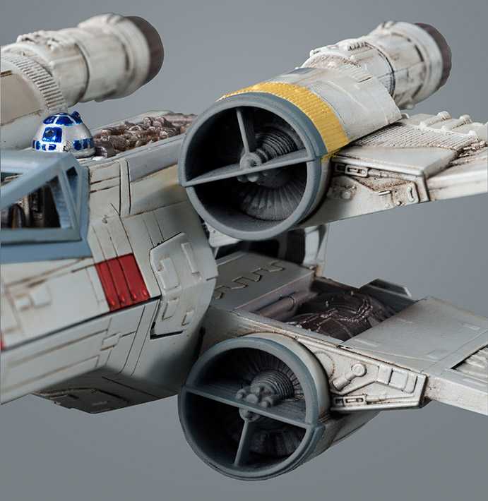 Plastic ModelKit BANDAI SW 01200 - X-Wing Starfighter (1:72)