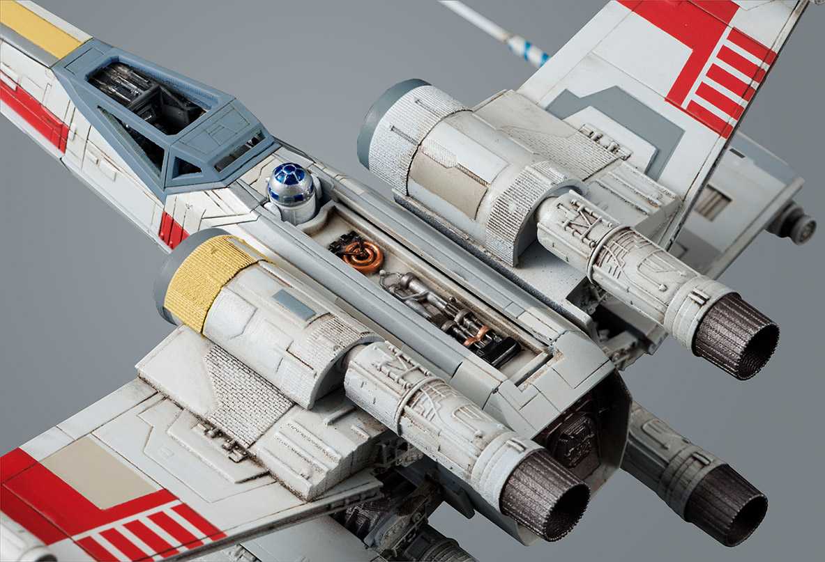 Plastic ModelKit BANDAI SW 01200 - X-Wing Starfighter (1:72)