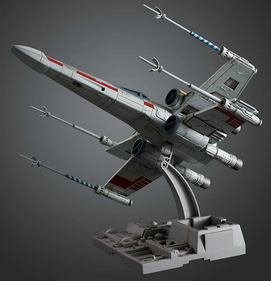 Plastic ModelKit BANDAI SW 01200 - X-Wing Starfighter (1:72)