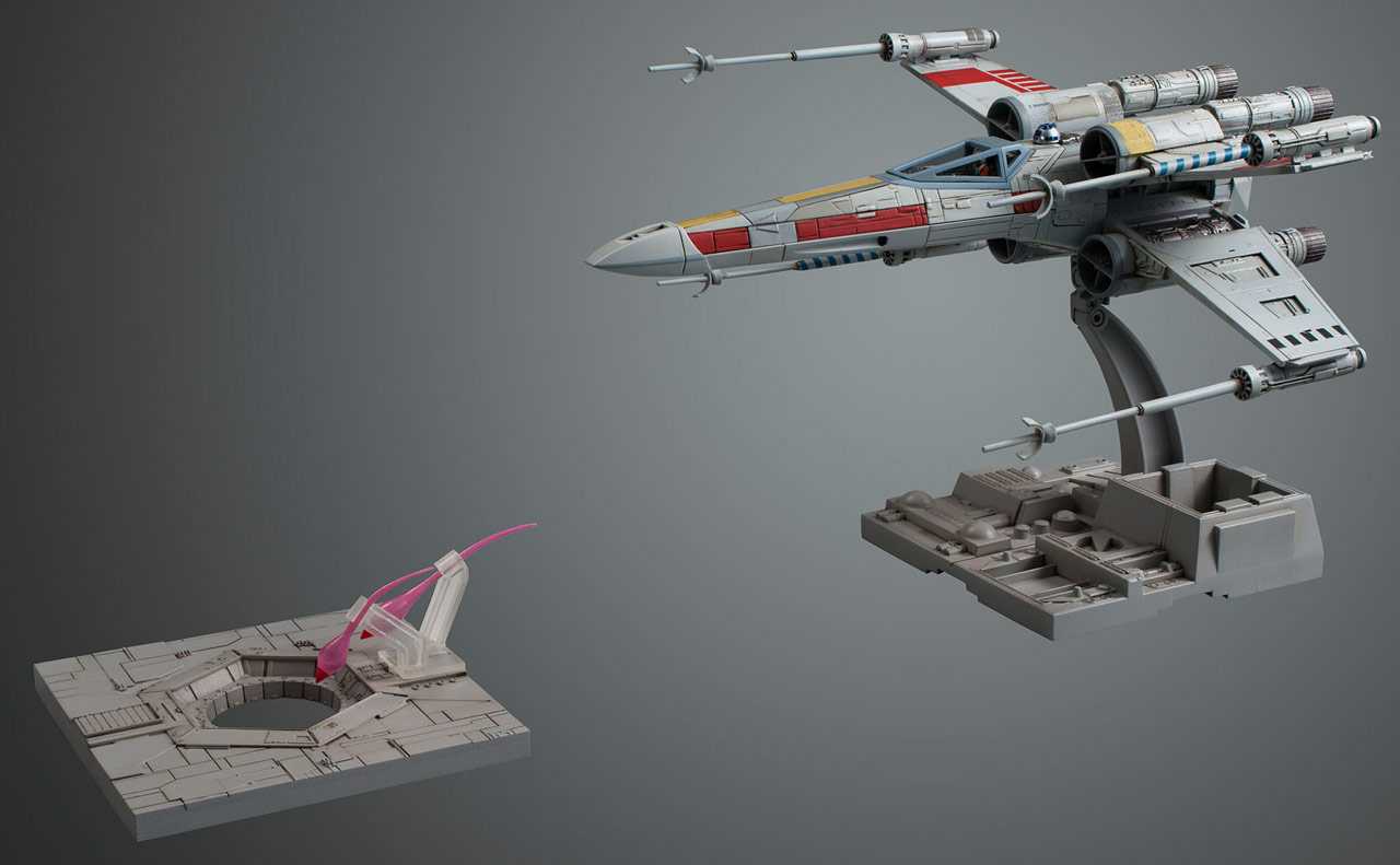 Plastic ModelKit BANDAI SW 01200 - X-Wing Starfighter (1:72)