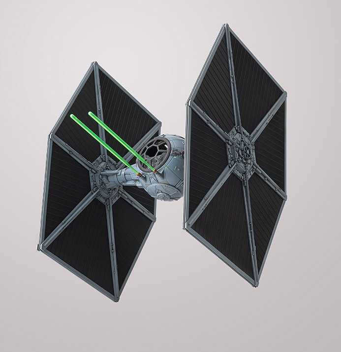 Plastic ModelKit BANDAI SW 01201 - TIE Fighter (1:72)