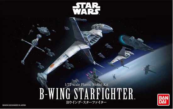 Plastic ModelKit BANDAI SW 01208 - B-Wing Starfighter (1:72)