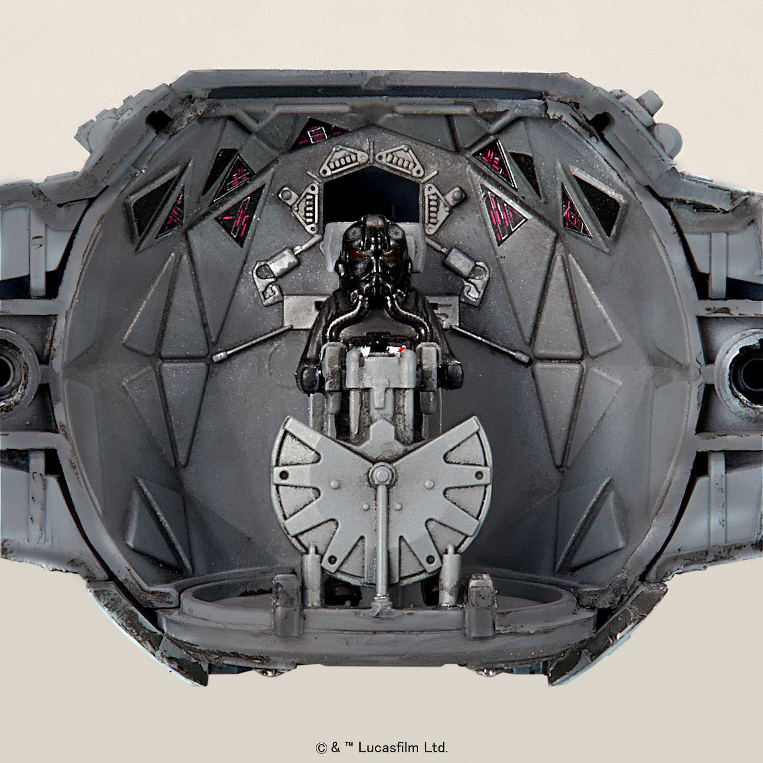 Plastic ModelKit BANDAI SW 01212 - TIE Interceptor (1:72)