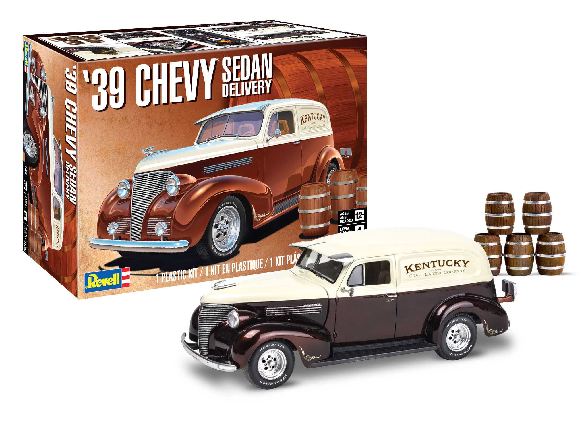 Plastic ModelKit MONOGRAM auto 4529 - 1939 Chevy Sedan Delivery (1:24)