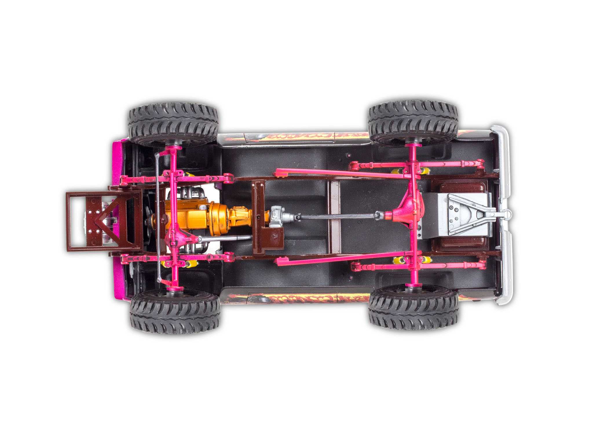 Plastic ModelKit MONOGRAM auto 4532 - 1978 Chevy Blazer Pulldozer (1:24)