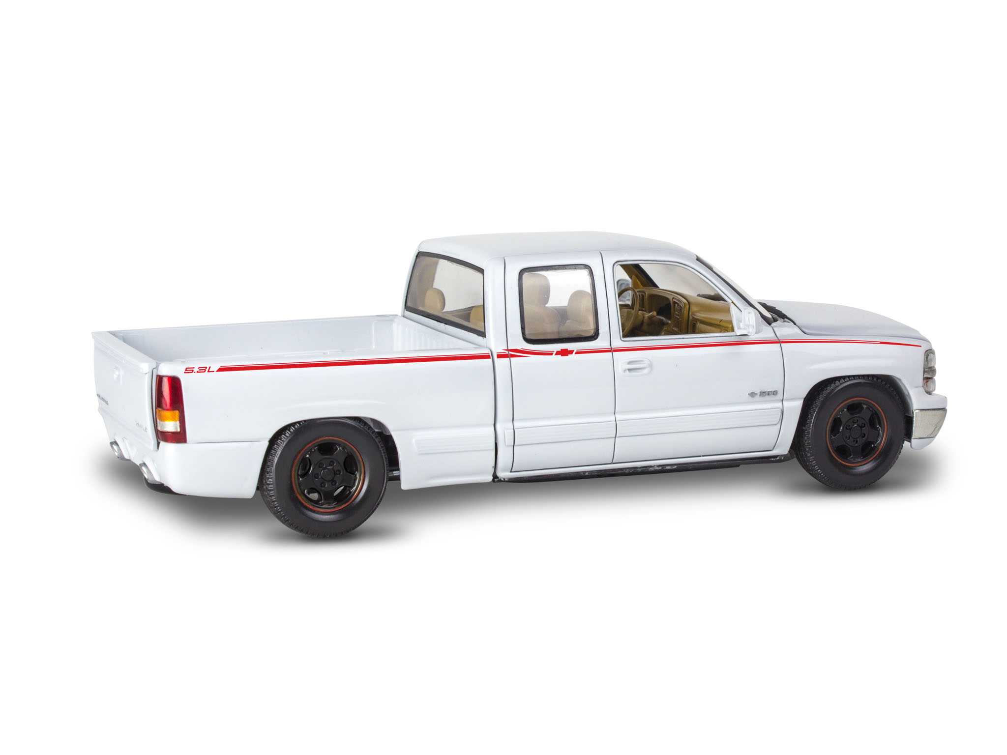 Plastic ModelKit MONOGRAM auto 4538 - 1999 Chevy Silverado Custom Pickup (1:25)