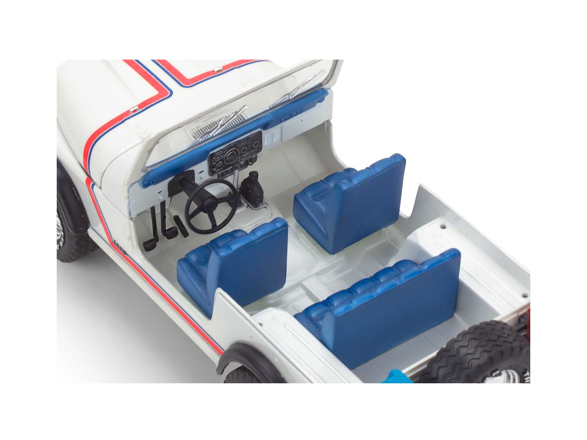 Plastic ModelKit MONOGRAM auto 4547 - Jeep CJ-7 (1:24)