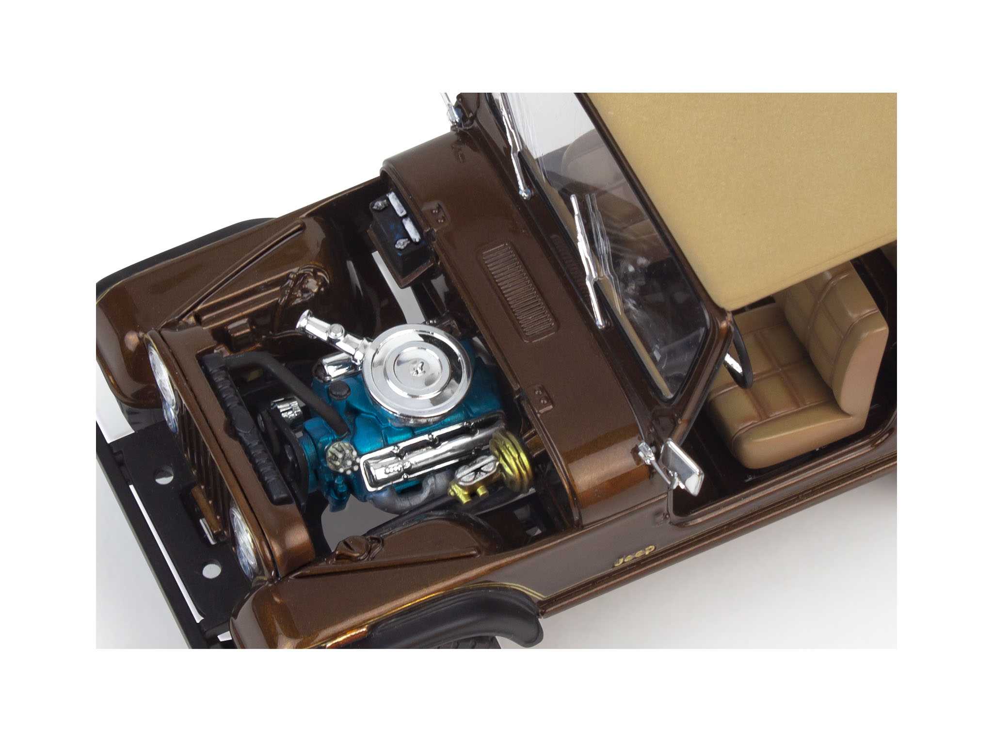 Plastic ModelKit MONOGRAM auto 4547 - Jeep CJ-7 (1:24)