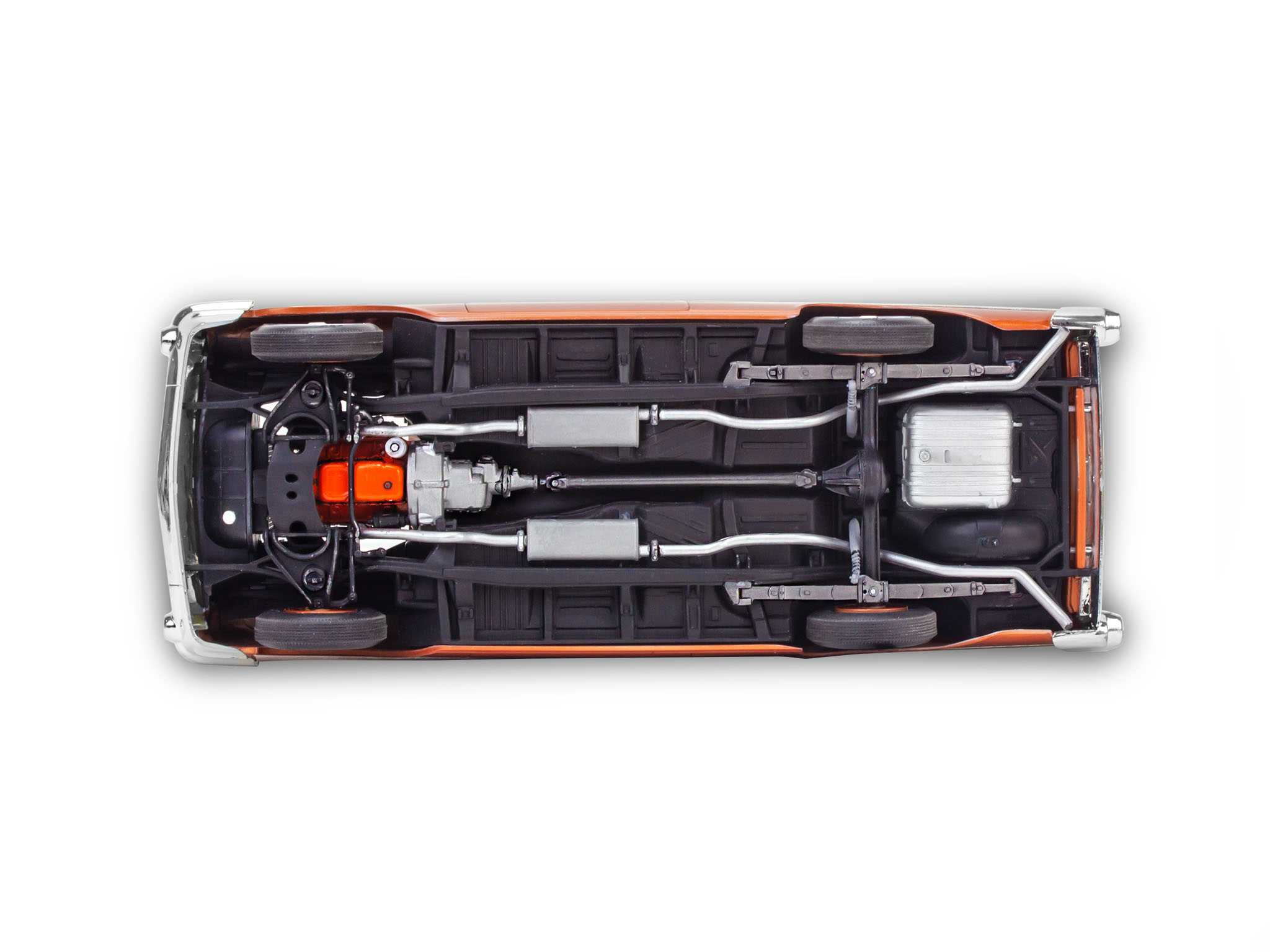 Plastic ModelKit MONOGRAM auto 4551 - 57 Chevy Bel Air (1:25)