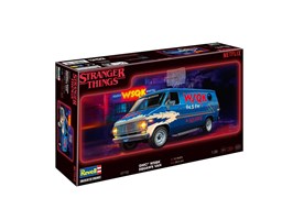 Plastic ModelKit STRANGER THINGS auto 07732 - GMC® WSQK Squawk Van (1:25)