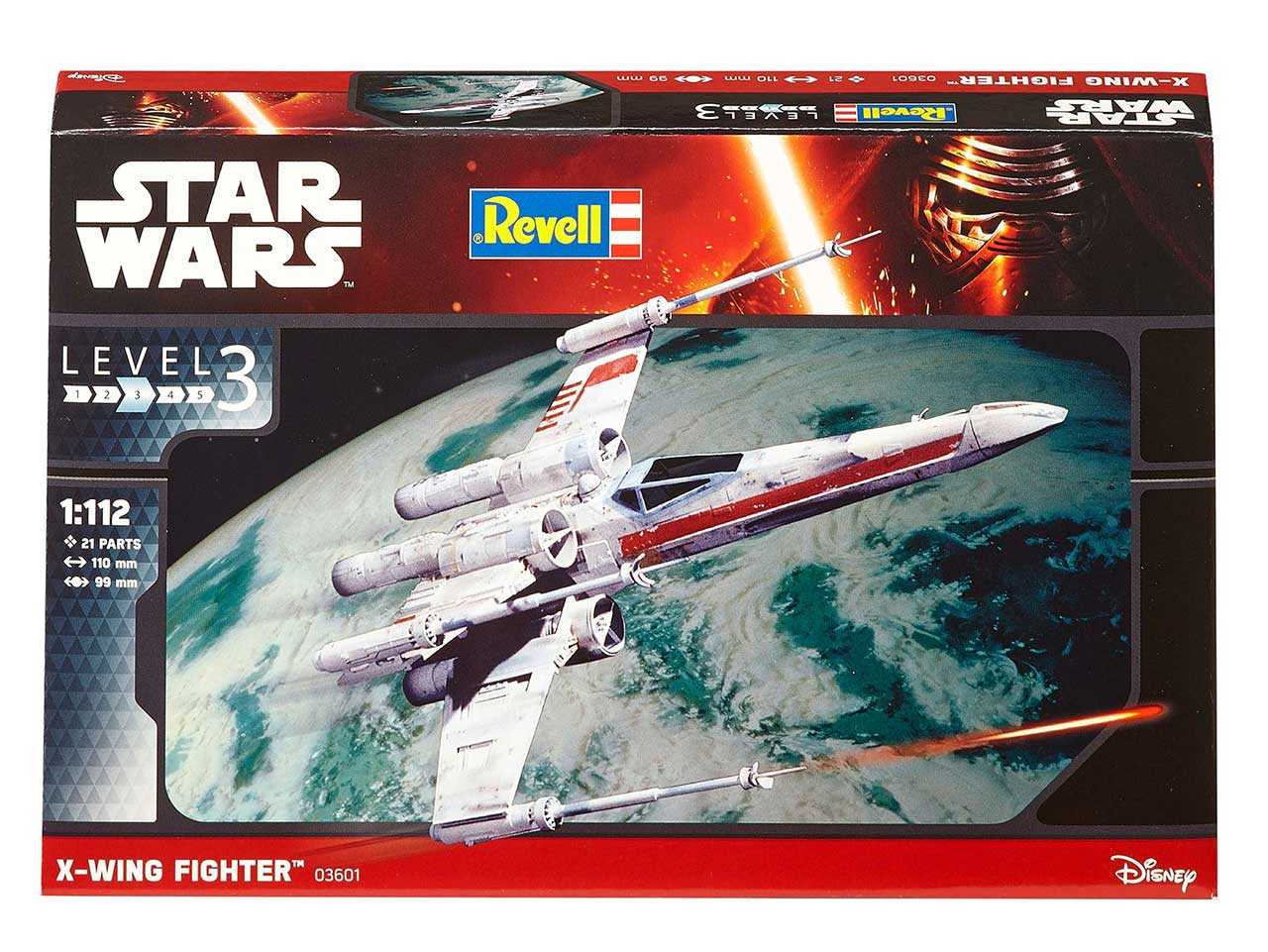 Plastic ModelKit SW 03601 - X-wing Fighter (1:112)