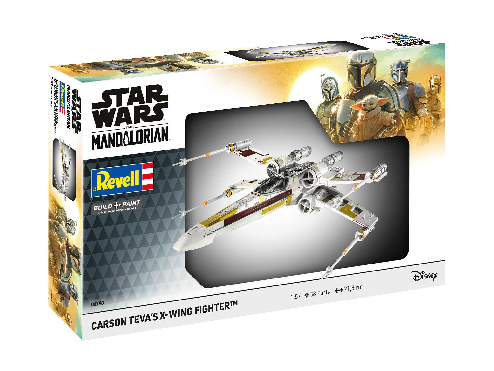 Plastic ModelKit SW 06790 - Carson Teva's X-Wing Fighter: The Mandalorian (1:57)