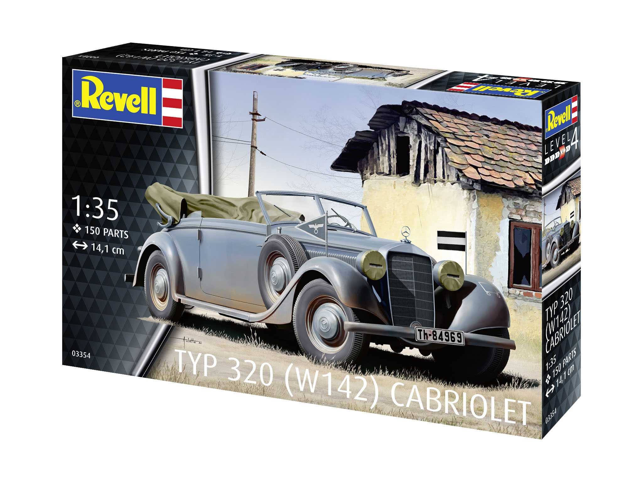 Plastic ModelKit auto 03354 - Typ 320 (W142) Cabriolet (1:35)