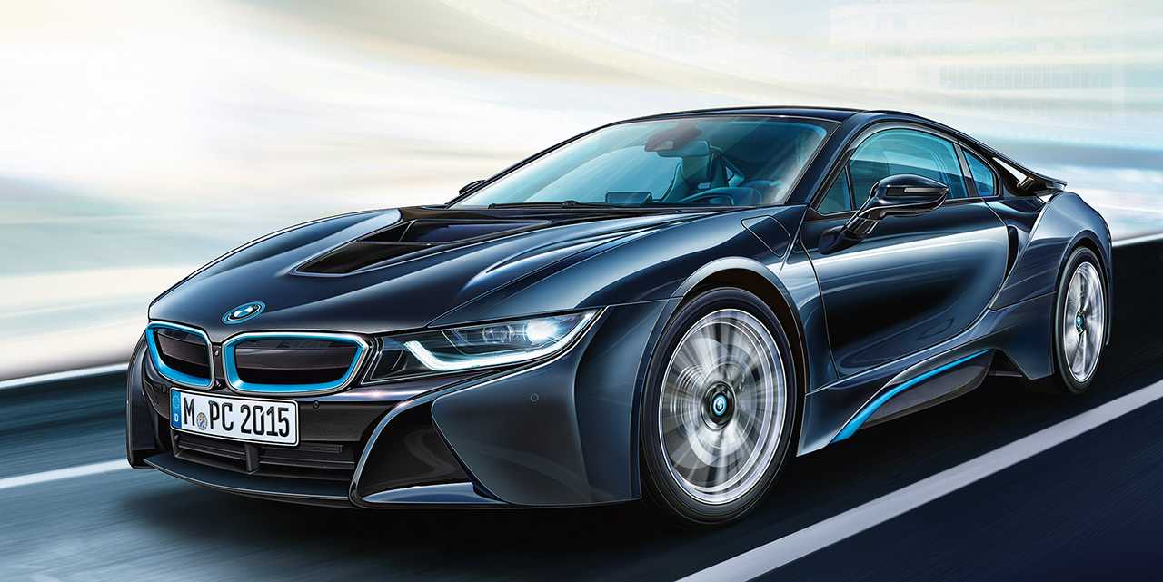 Plastic ModelKit auto 07008 - BMW i8 (1:24)