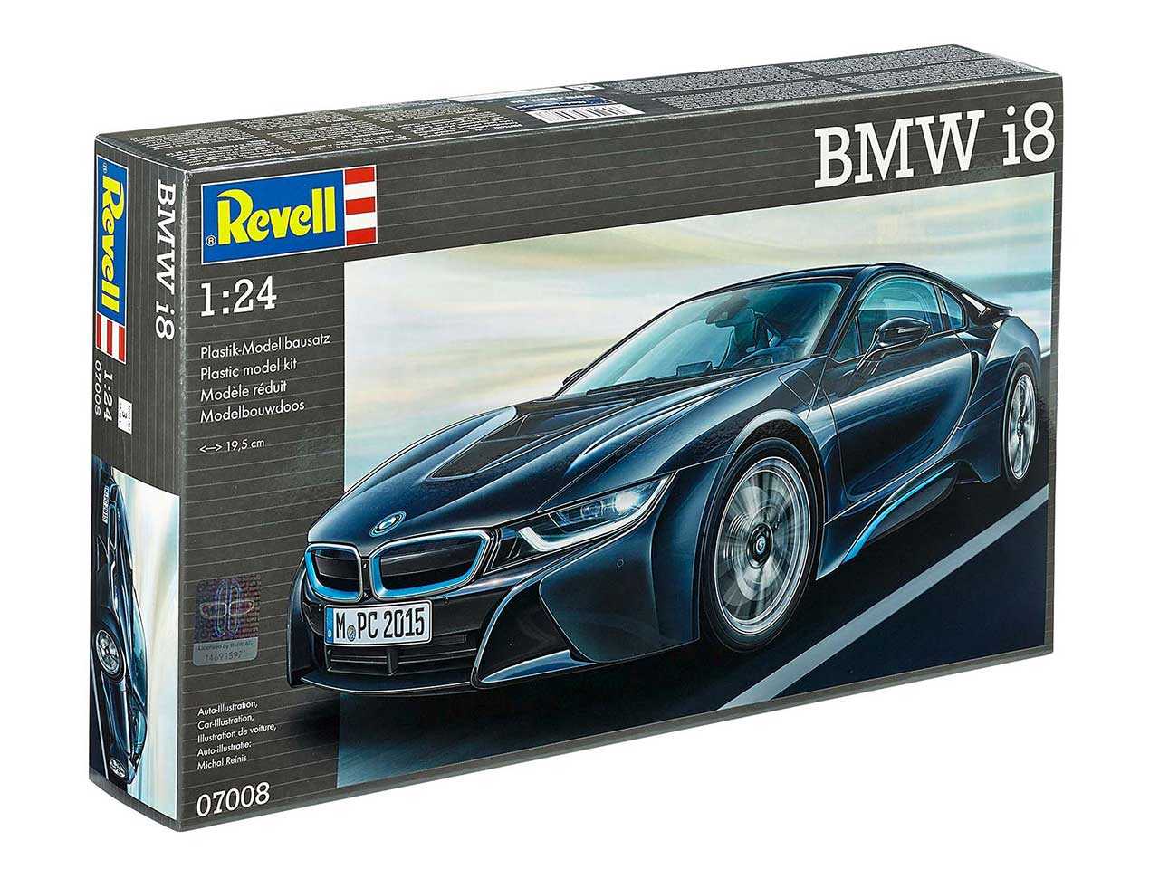 Plastic ModelKit auto 07008 - BMW i8 (1:24)