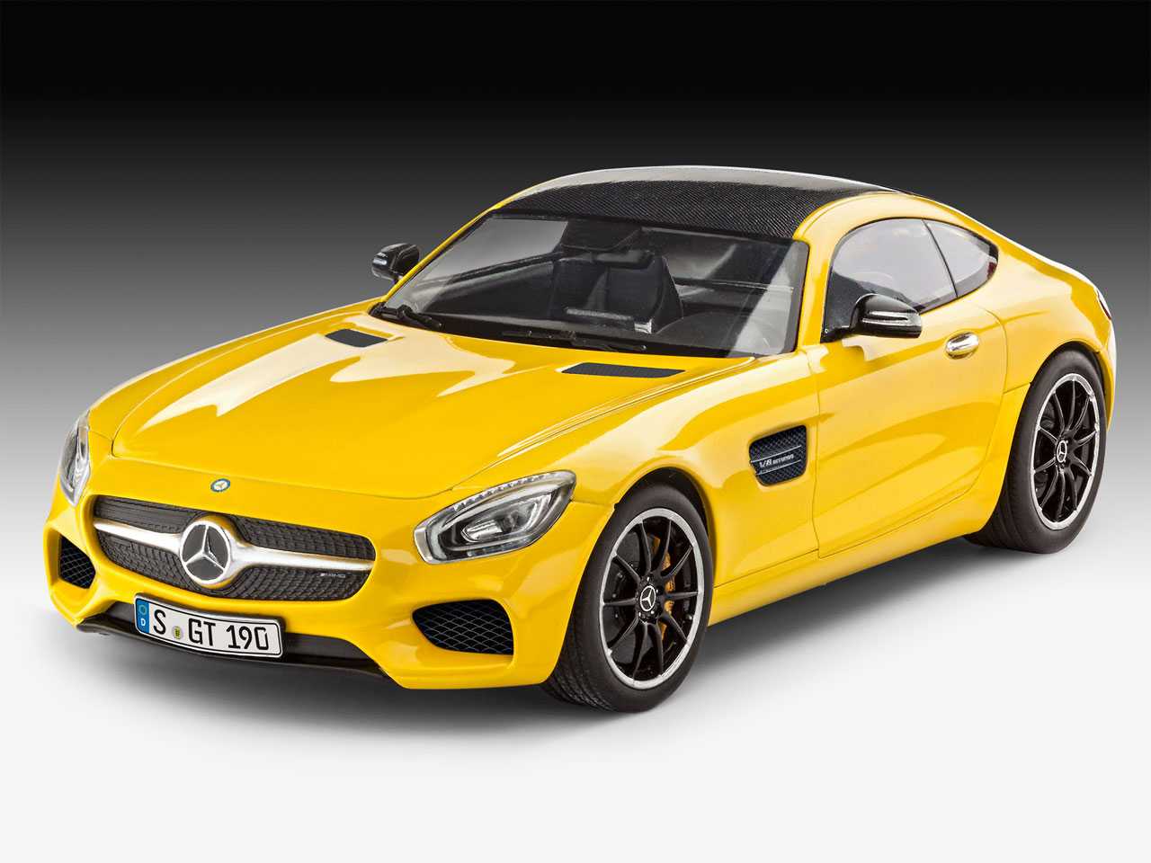 Plastic ModelKit auto 07028 - Mercedes AMG GT (1:24)