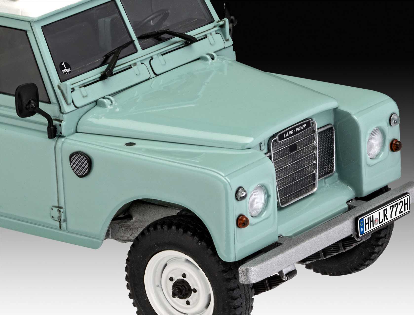 Plastic ModelKit auto 07047 - Land Rover Series III (1:24)