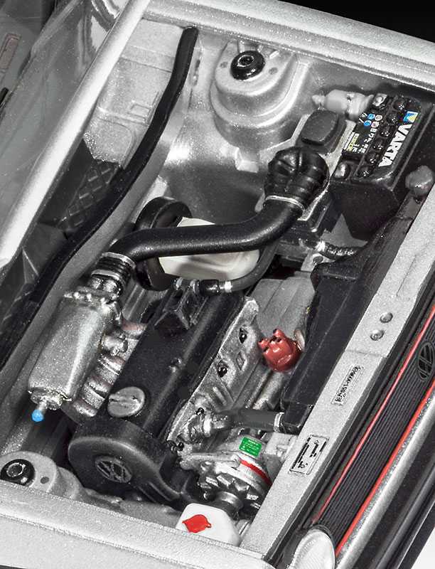 Plastic ModelKit auto 07072 - VW Golf 1 GTI (1:24)