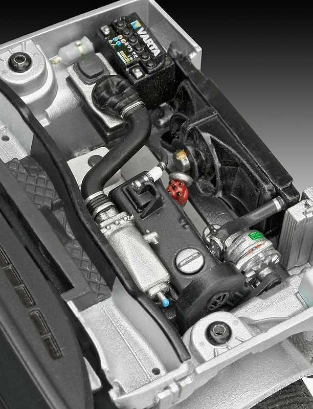 Plastic ModelKit auto 07072 - VW Golf 1 GTI (1:24)