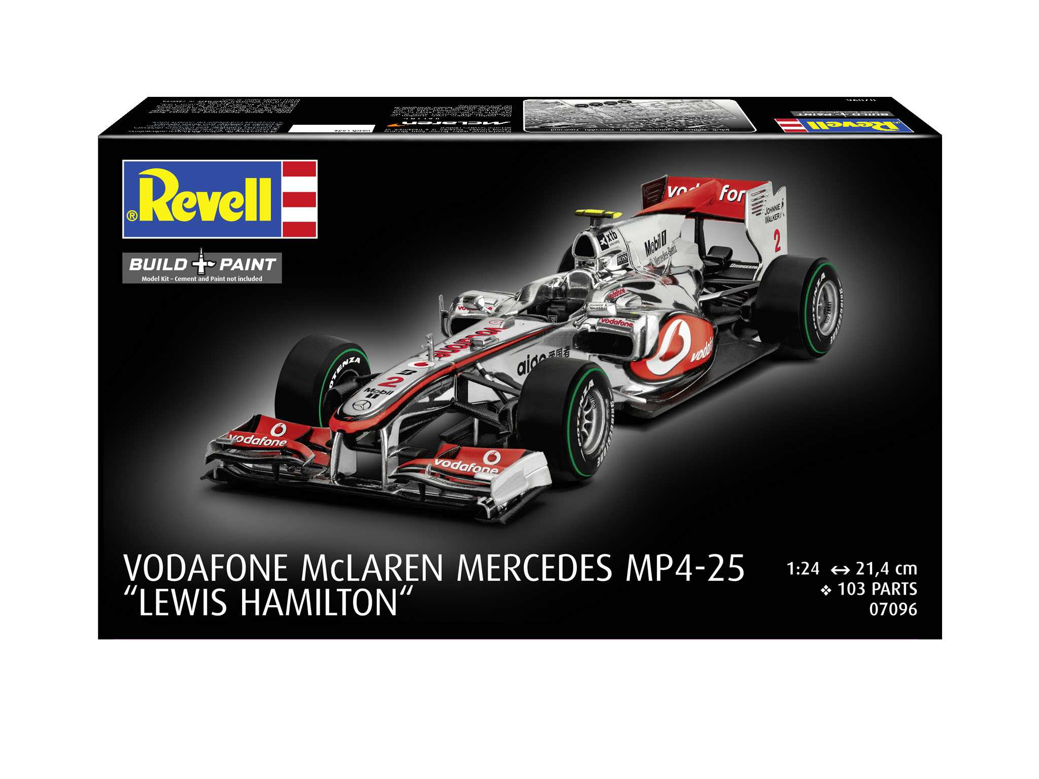 Plastic ModelKit auto 07096 - Vodafone McLaren Mercedes MP4-25 "L.Hamilton" (1:24)