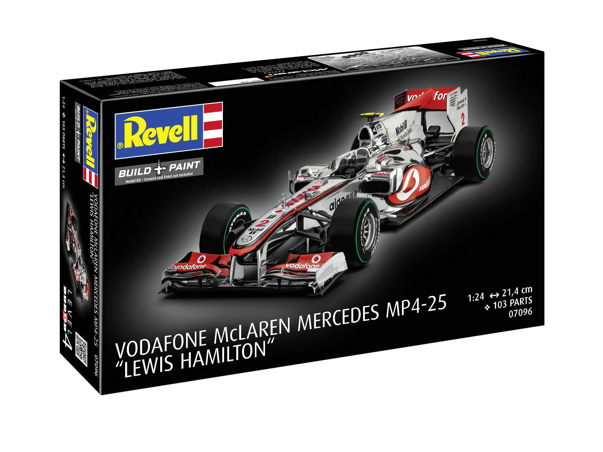 Plastic ModelKit auto 07096 - Vodafone McLaren Mercedes MP4-25 "L.Hamilton" (1:24)