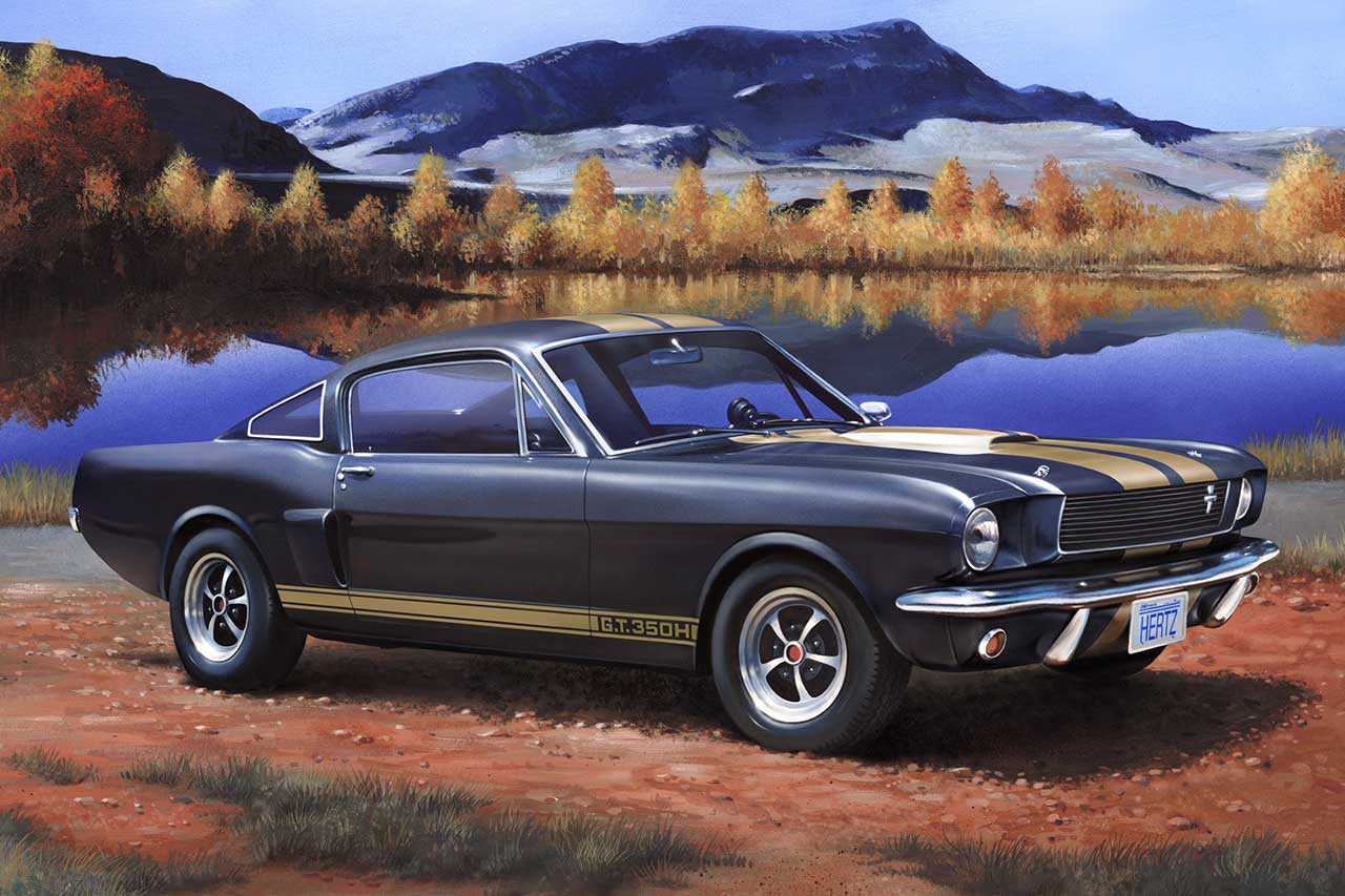 Plastic ModelKit auto 07242 - Shelby Mustang GT 350 H (1:24)