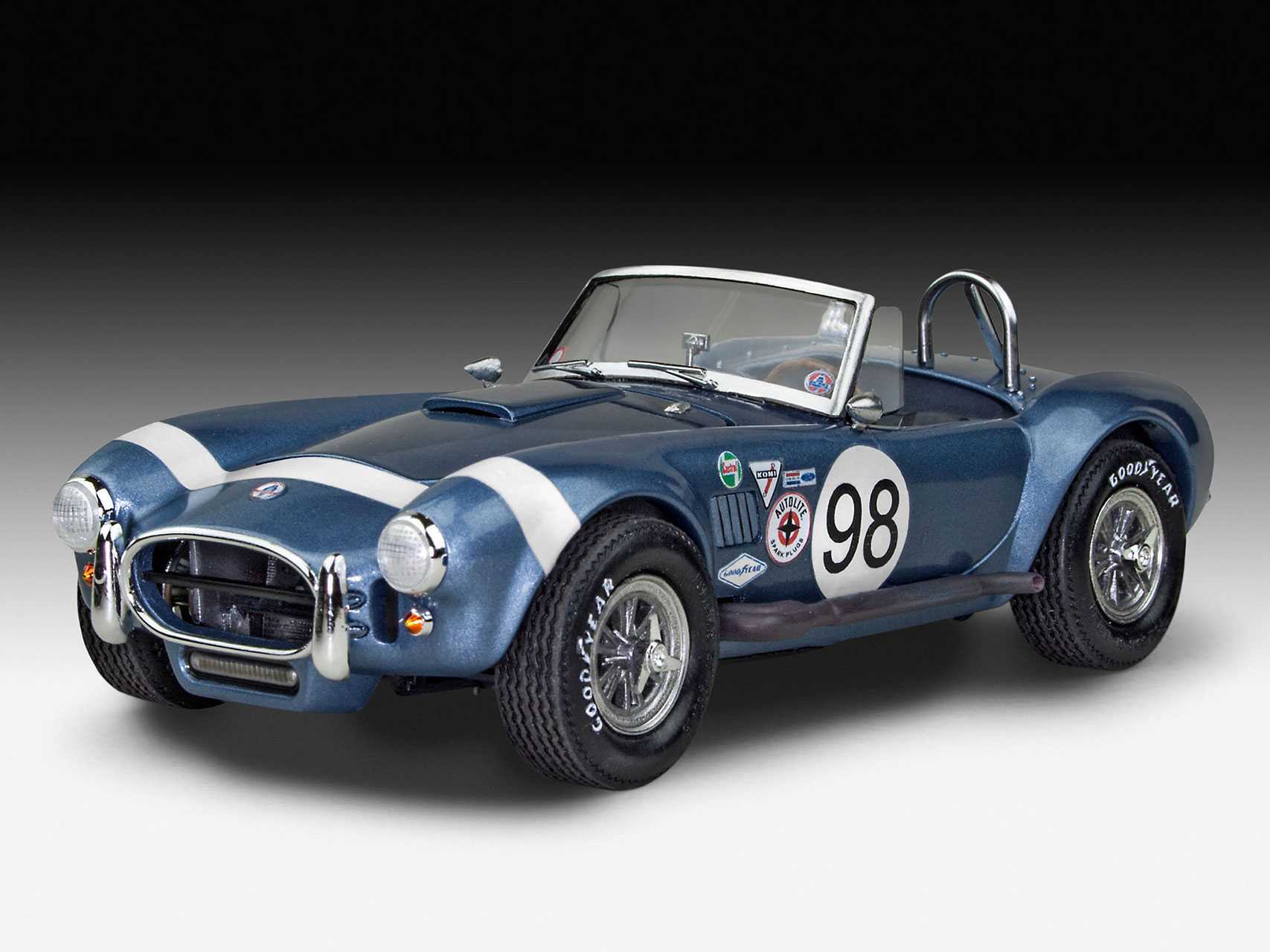 Plastic ModelKit auto 07669 - '62 Shelby Cobra 289 (1:25)