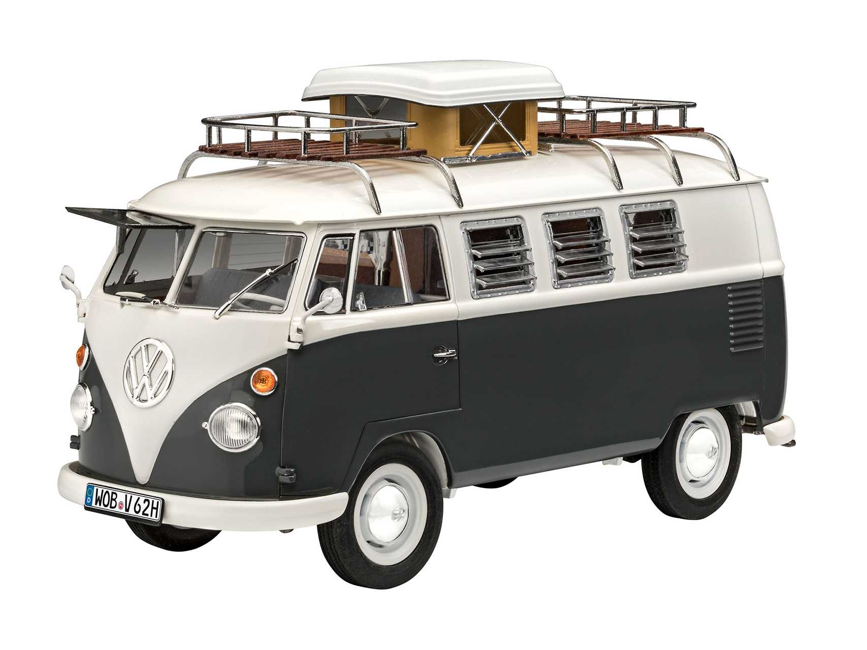 Plastic ModelKit auto 07674 - VW T1 Camper (1:24)