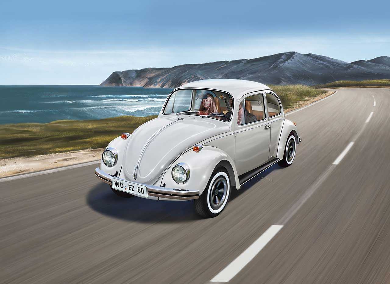 Plastic ModelKit auto 07681 - VW Beetle (1:32)