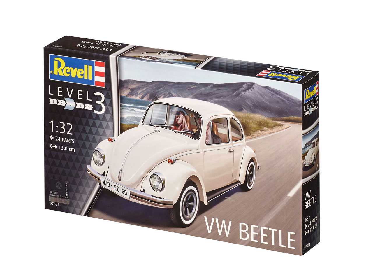 Plastic ModelKit auto 07681 - VW Beetle (1:32)