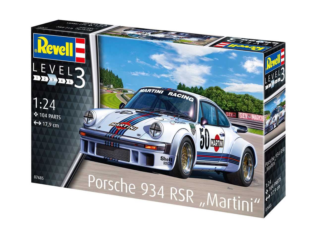 Plastic ModelKit auto 07685 - Porsche 934 RSR "Martini" (1:24)