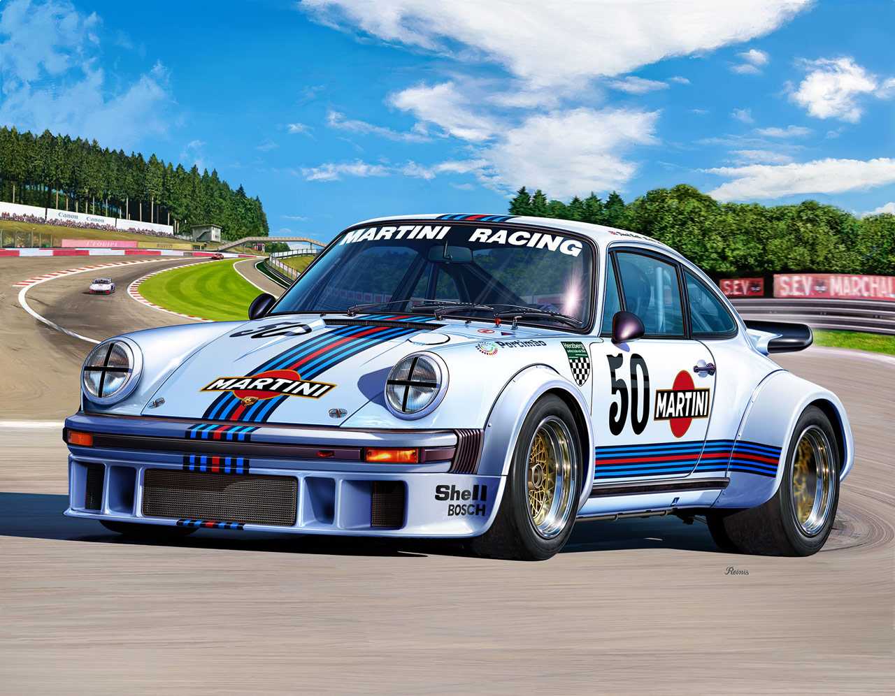 Plastic ModelKit auto 07685 - Porsche 934 RSR "Martini" (1:24)