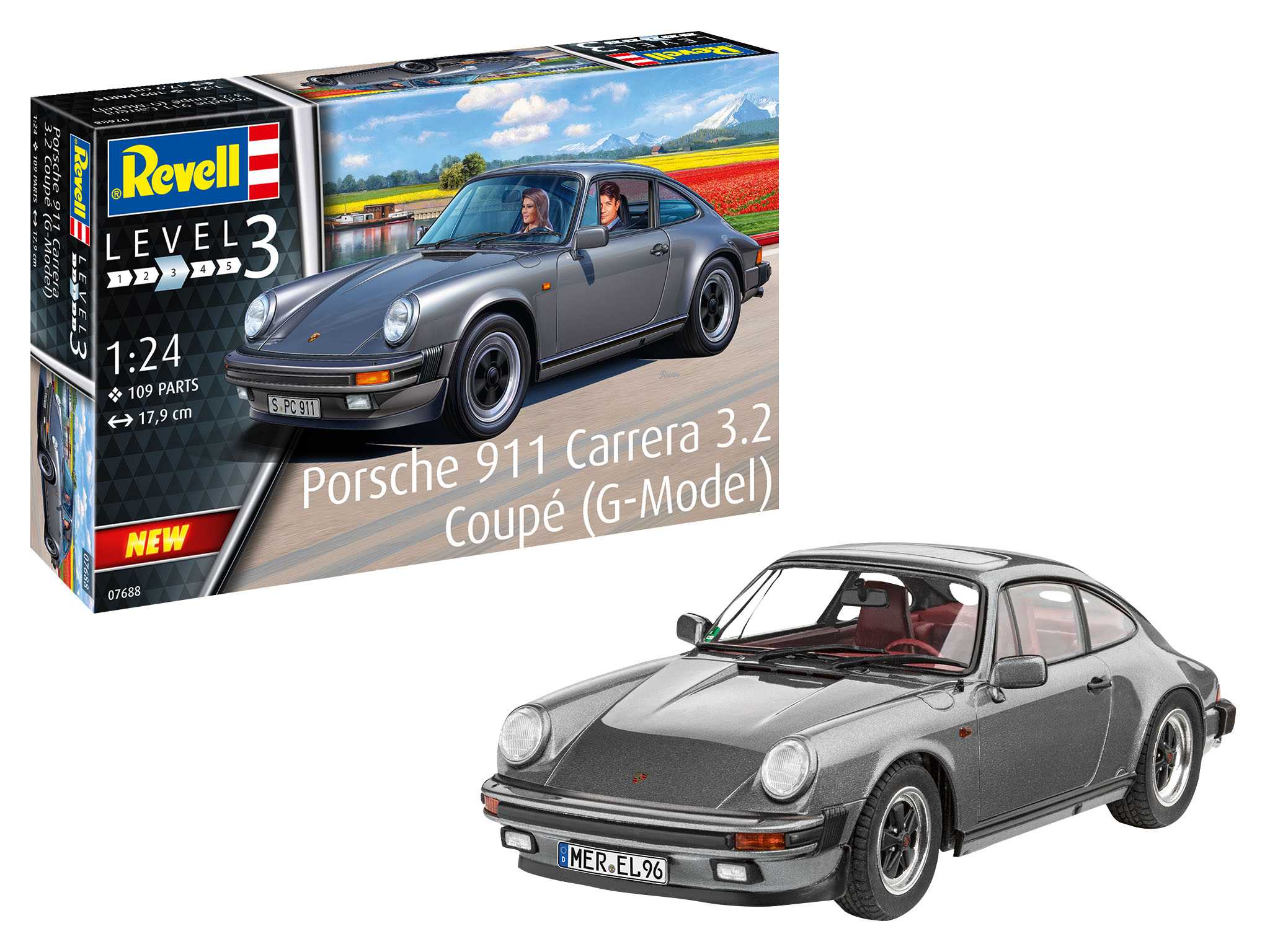 Plastic ModelKit auto 07688 - Porsche 911 Coupé (G-Model) (1:24)