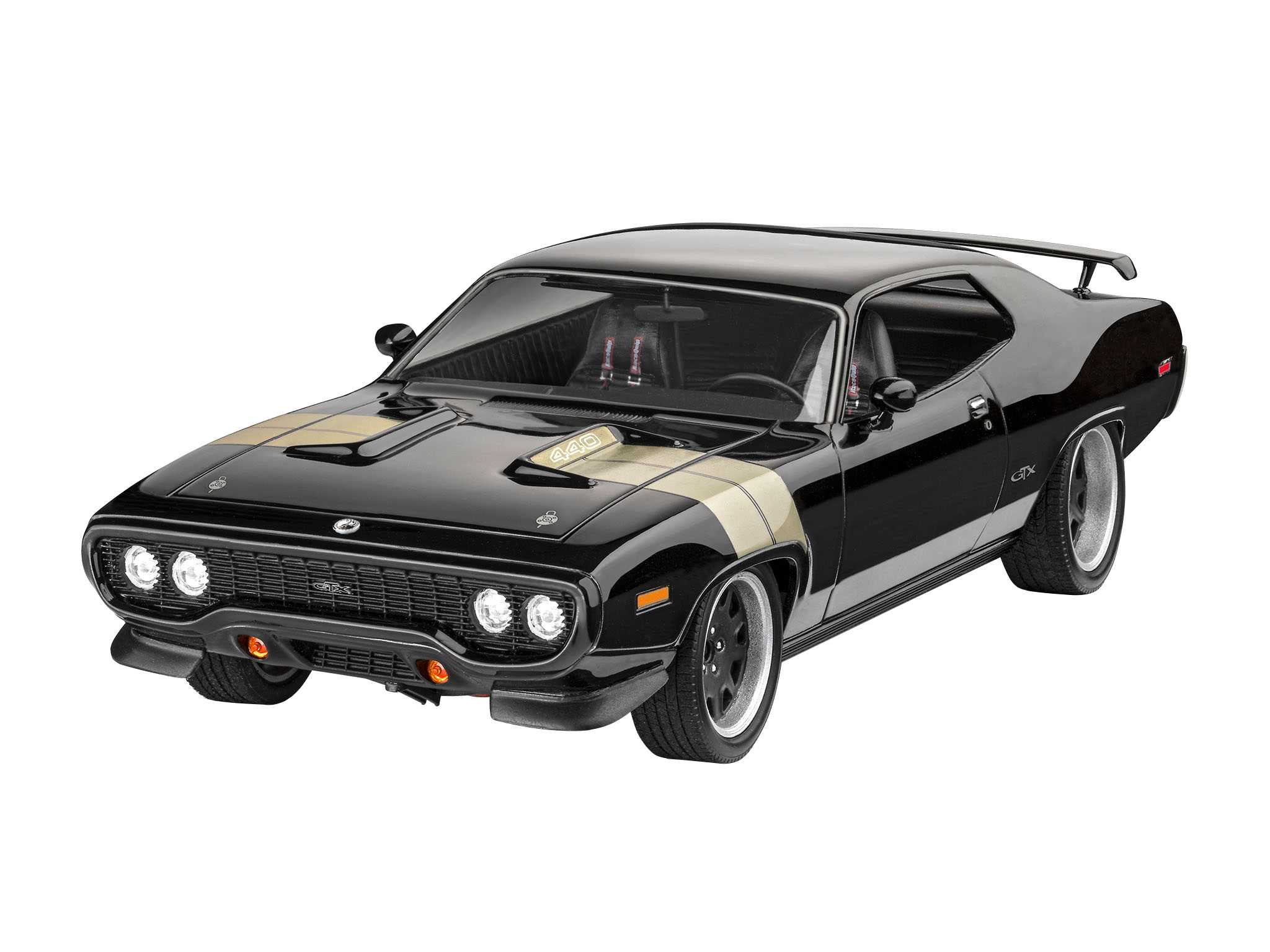 Plastic ModelKit auto 07692 - Fast & Furious - Dominics 1971 Plymouth GTX (1:24)